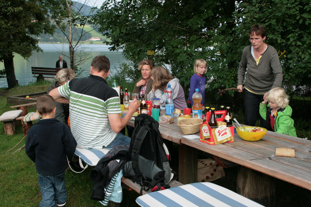 Nussbaumer Am Irrsee Tiefgraben Esterno foto