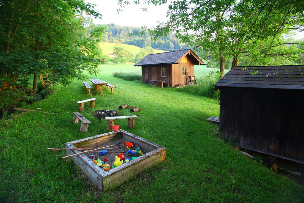 Nussbaumer Am Irrsee Tiefgraben Esterno foto