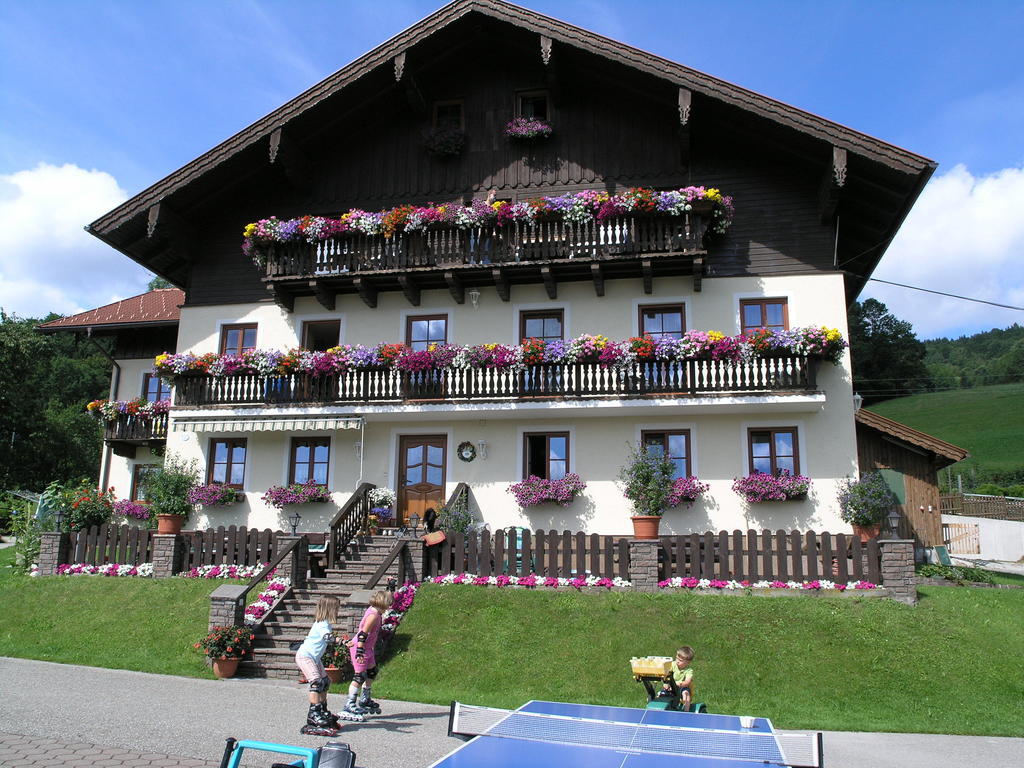 Nussbaumer Am Irrsee Tiefgraben Esterno foto