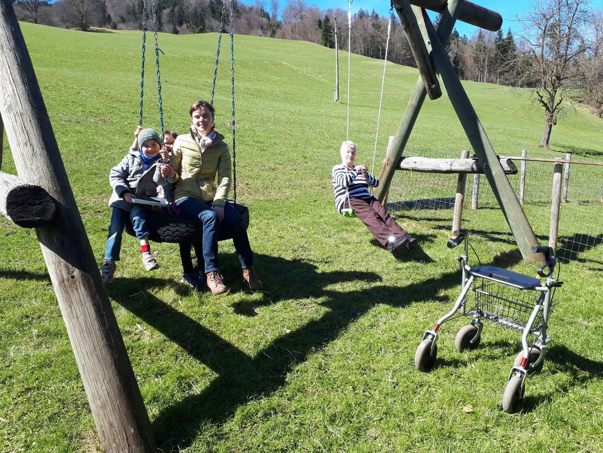 Nussbaumer Am Irrsee Tiefgraben Esterno foto